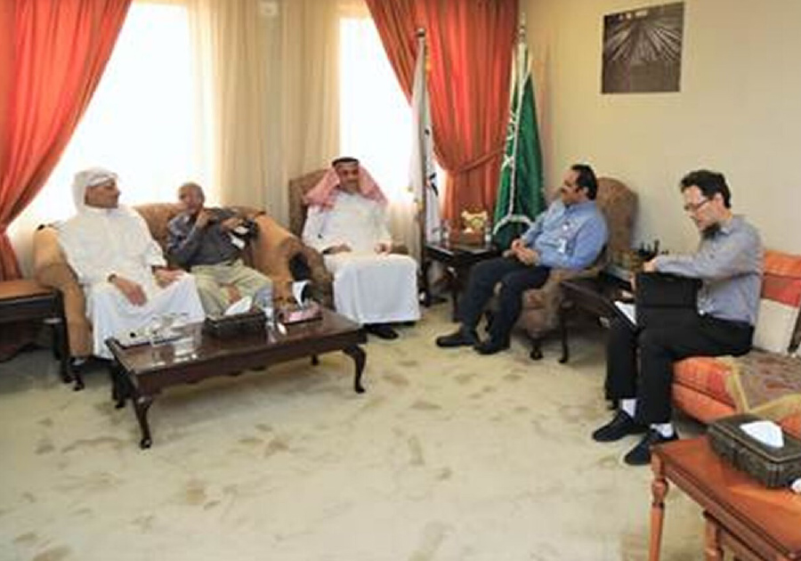 Meeting with HADEED President